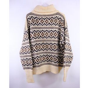 Vintage Stobi Pure Wool Turtleneck Sweater SZ L